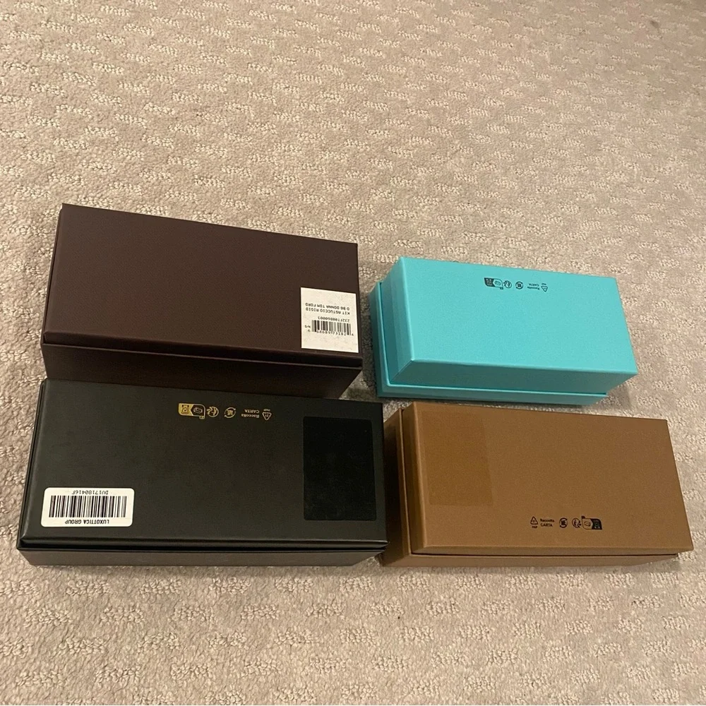 Versace, Tom Ford, Tiffany & Co., Burberry Empty Luxury Eyewear Box Set - Picture 4 of 5